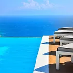 Outstanding Mykonos Villa 6 Bedrooms Villa Agamemnon Sauna Jacuzzi Panoramic Sea Views