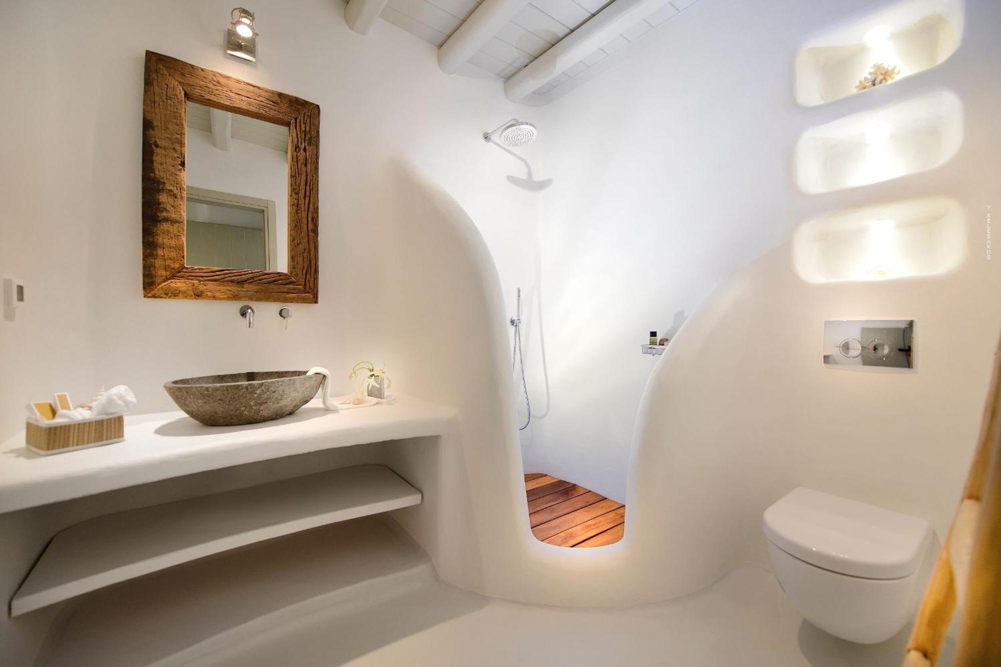 Outstanding Mykonos 6 Bedrooms Agamemnon Sauna Jacuzzi Panoramic Sea Views *