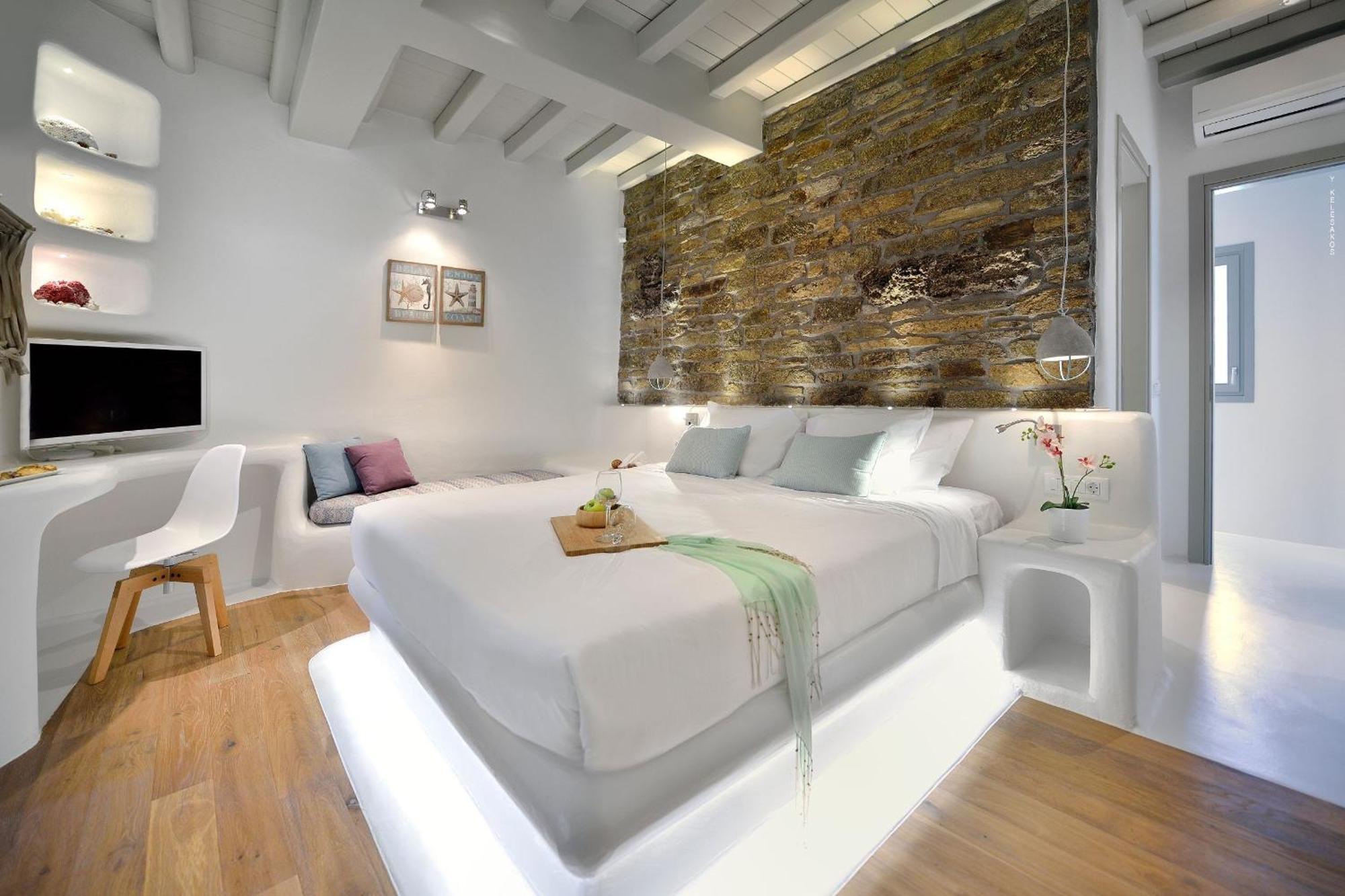 Outstanding Mykonos 6 Bedrooms Agamemnon Sauna Jacuzzi Panoramic Sea Views Villa Elia (Mykonos)